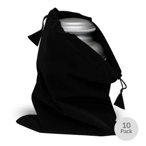 16"×16"- Velvet Urn Bag  - Black, Blue OR Burgundy - Pack of 10