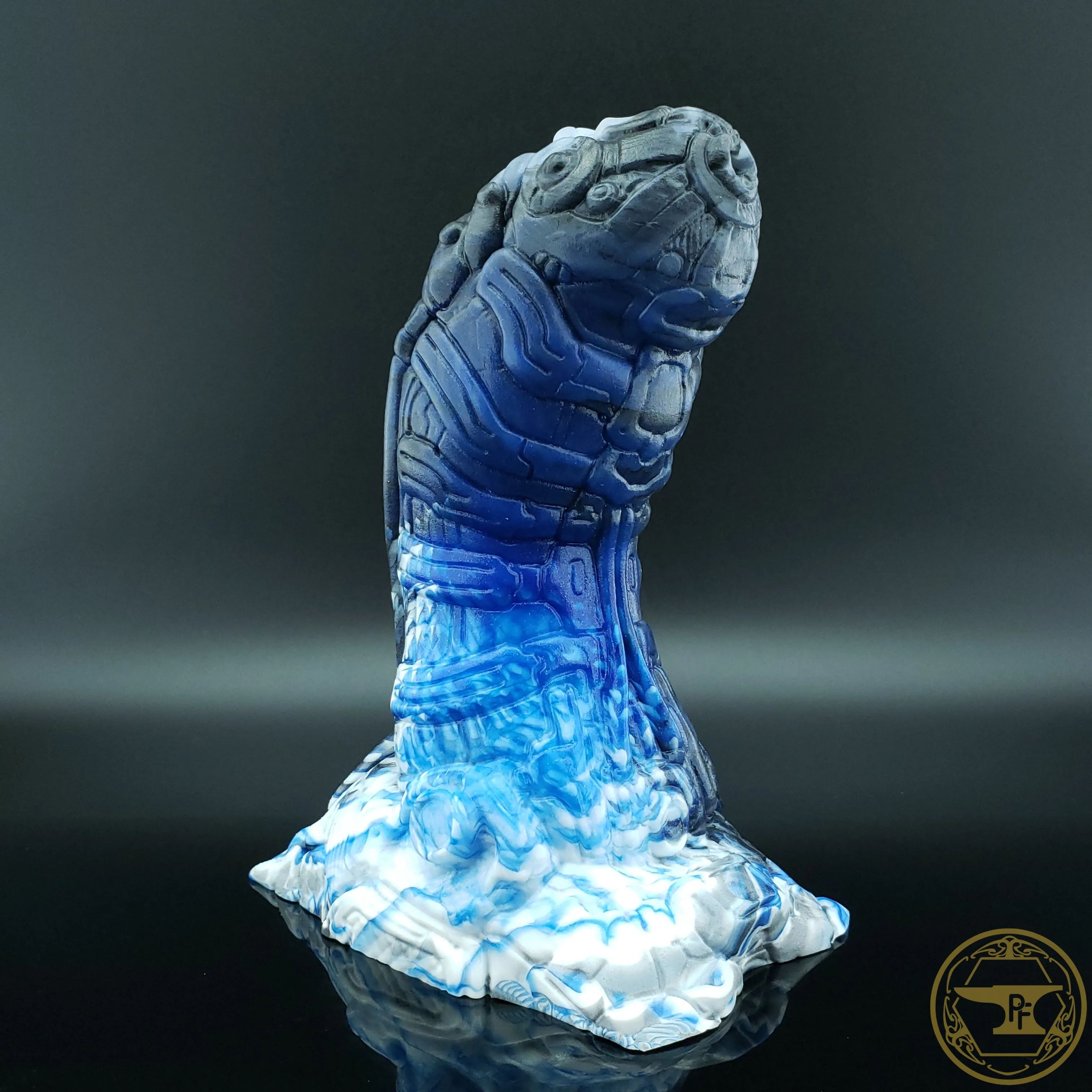 *|5/15|* *QIMERA FORGE by PF* Large Sentry. Soft 00-30 Firmness. Darkest Winter Sea. 5891