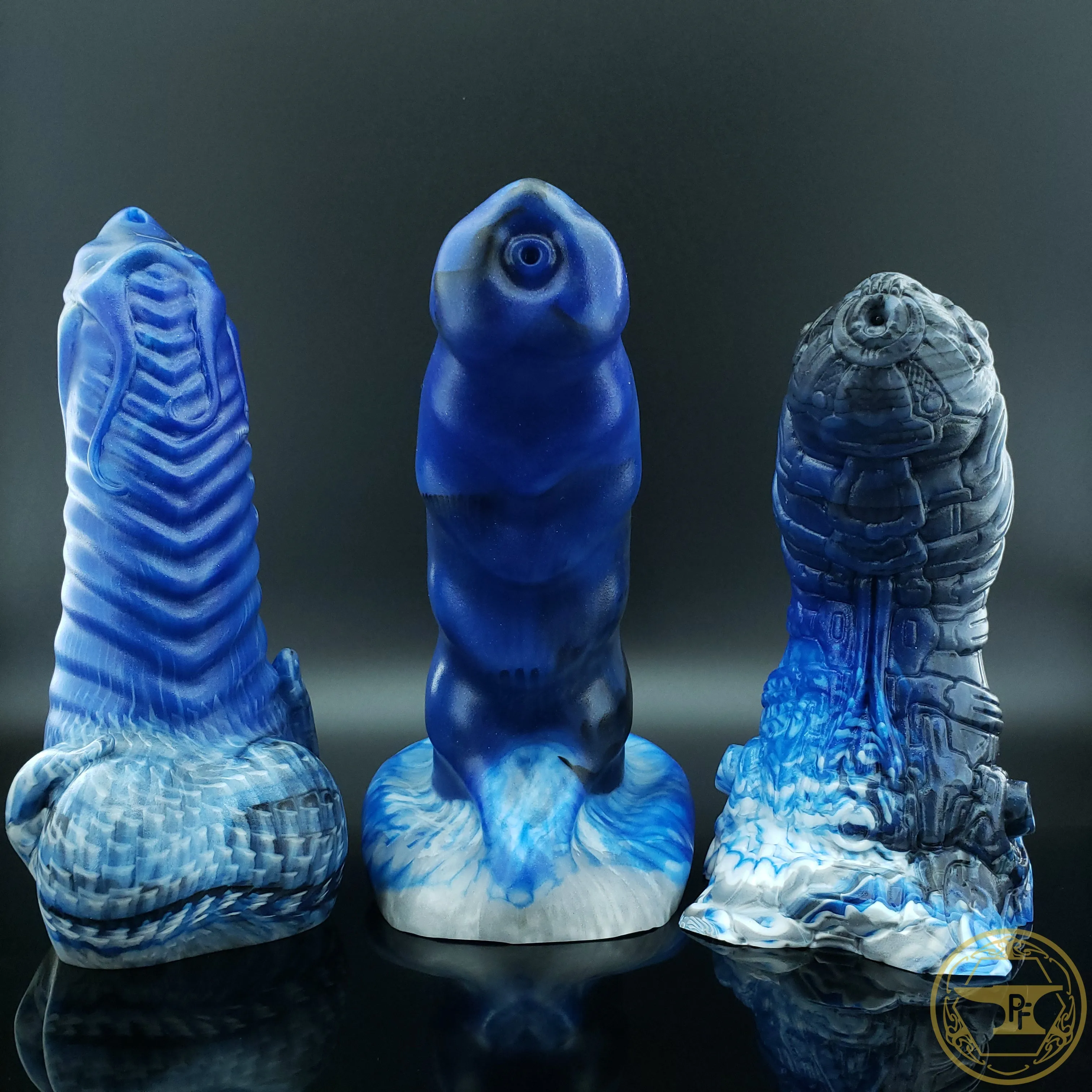 *|5/15|* *QIMERA FORGE by PF* Large Sentry. Soft 00-30 Firmness. Darkest Winter Sea. 5891