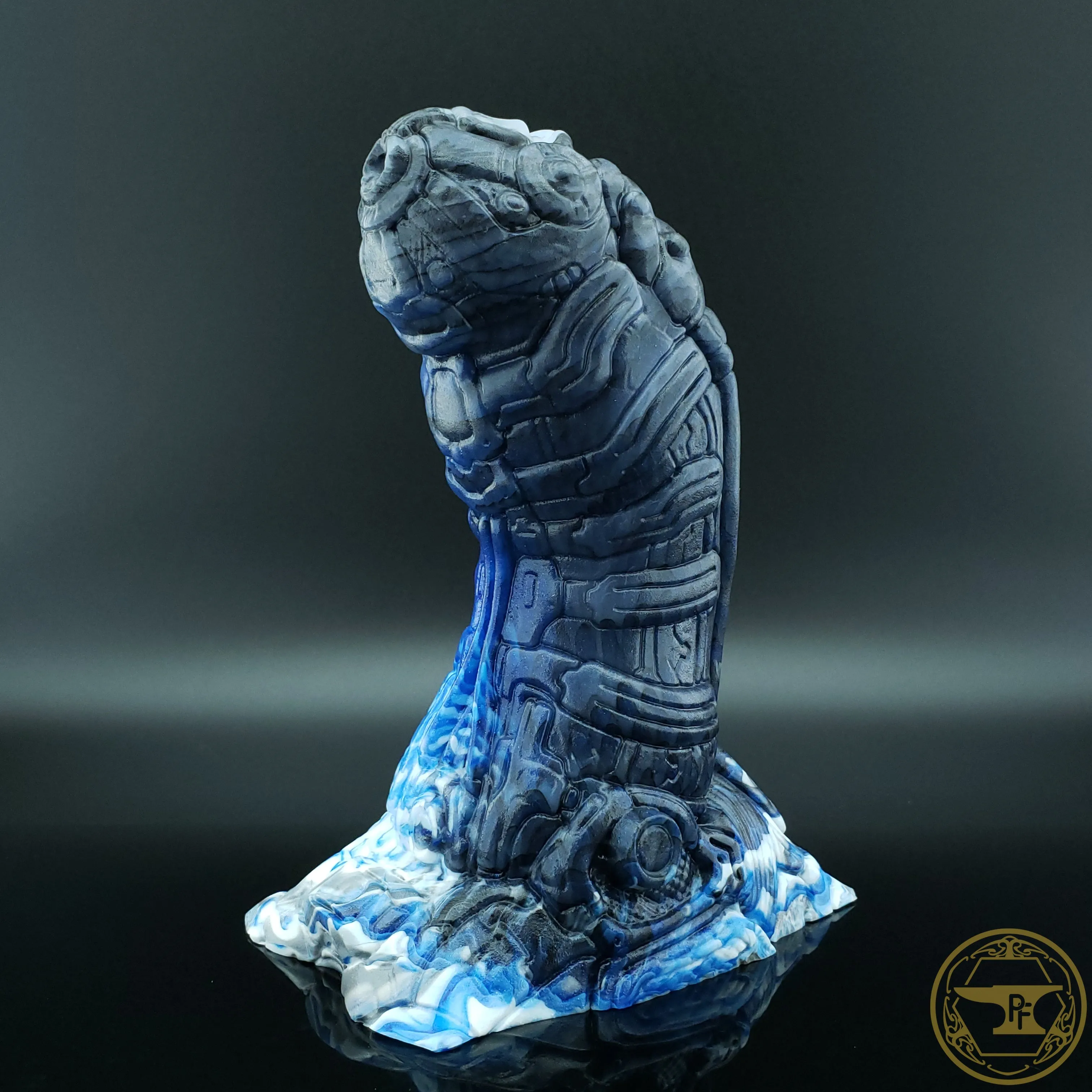 *|5/15|* *QIMERA FORGE by PF* Large Sentry. Soft 00-30 Firmness. Darkest Winter Sea. 5891