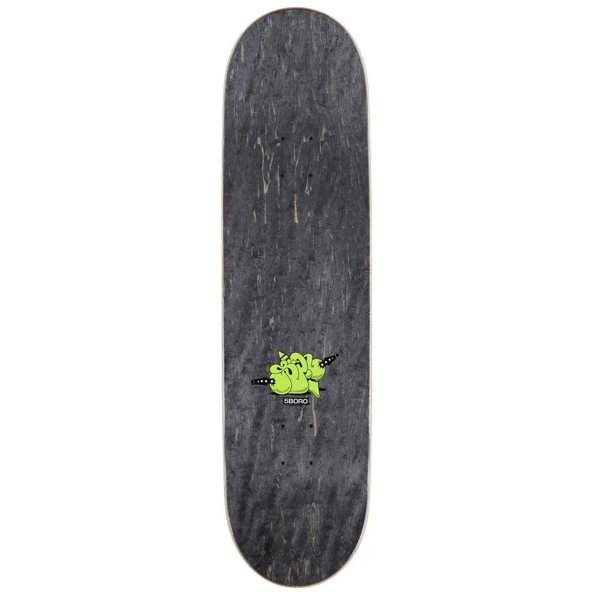 5Boro x SP-One Bubble Skateboard Complete - Black Veneer - 8.50"