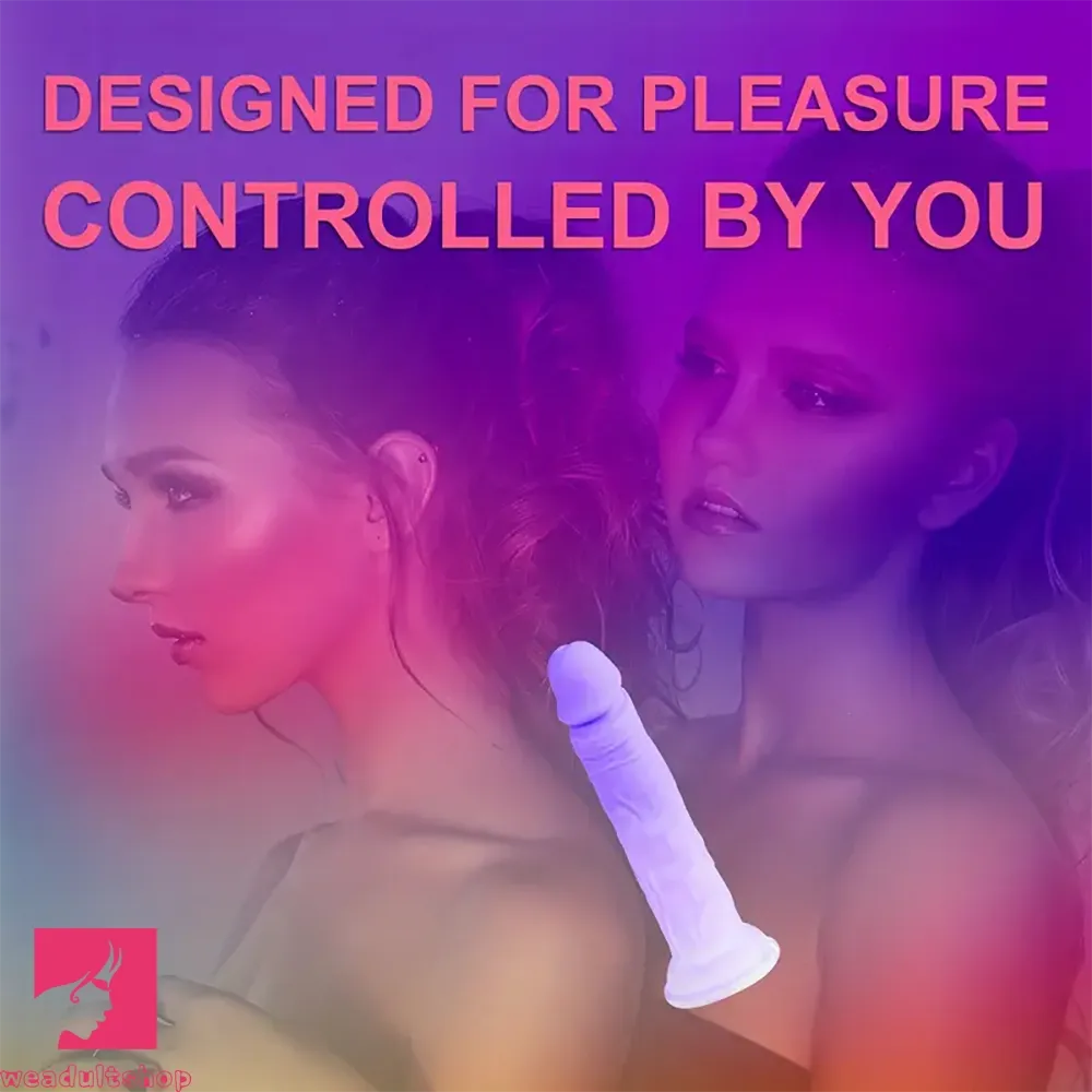 7.48in Silicone Dildo Masturbator Sex Toy Soft Realistic Adult Clit Sex Toy