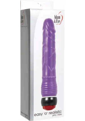 Aande Easy O Realistic Jelly Vibe Purple