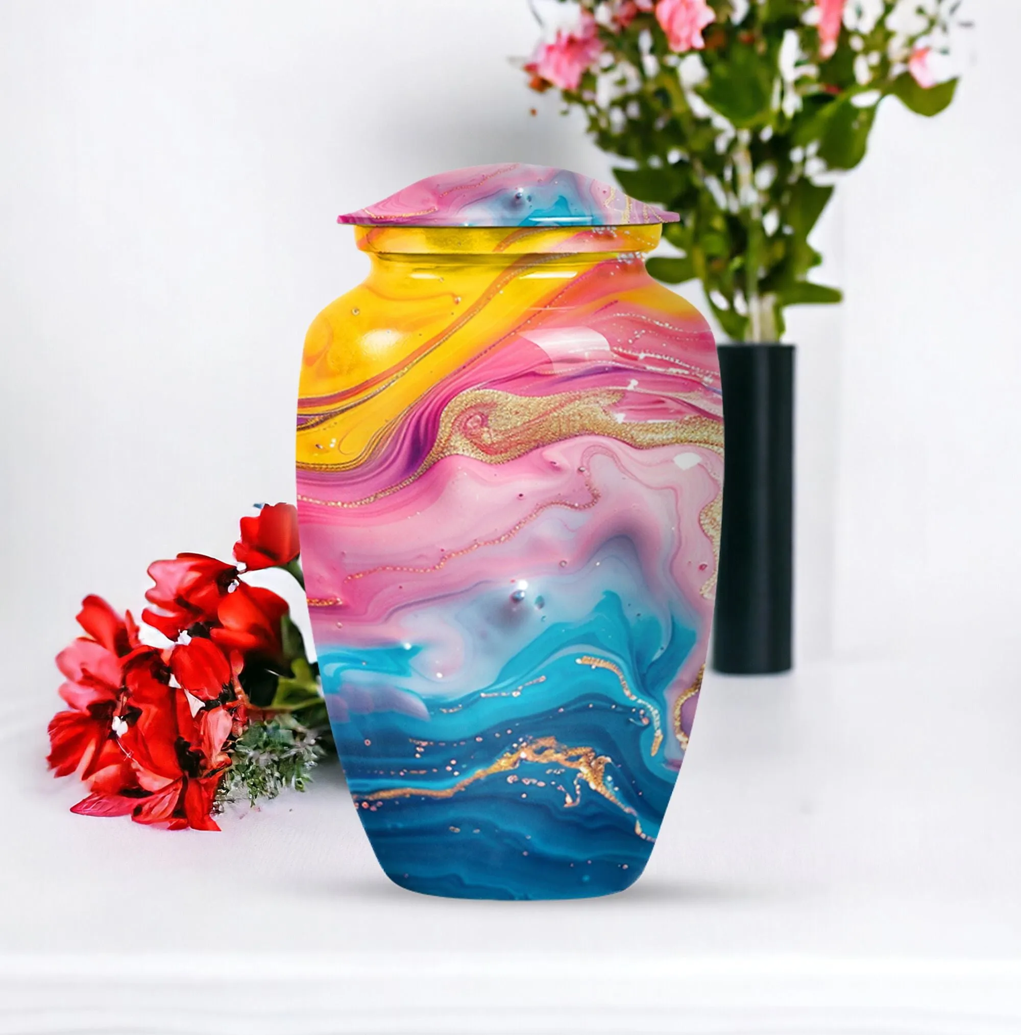Abstract Urn : Burial Urn for Distinctive Cremation Ashes