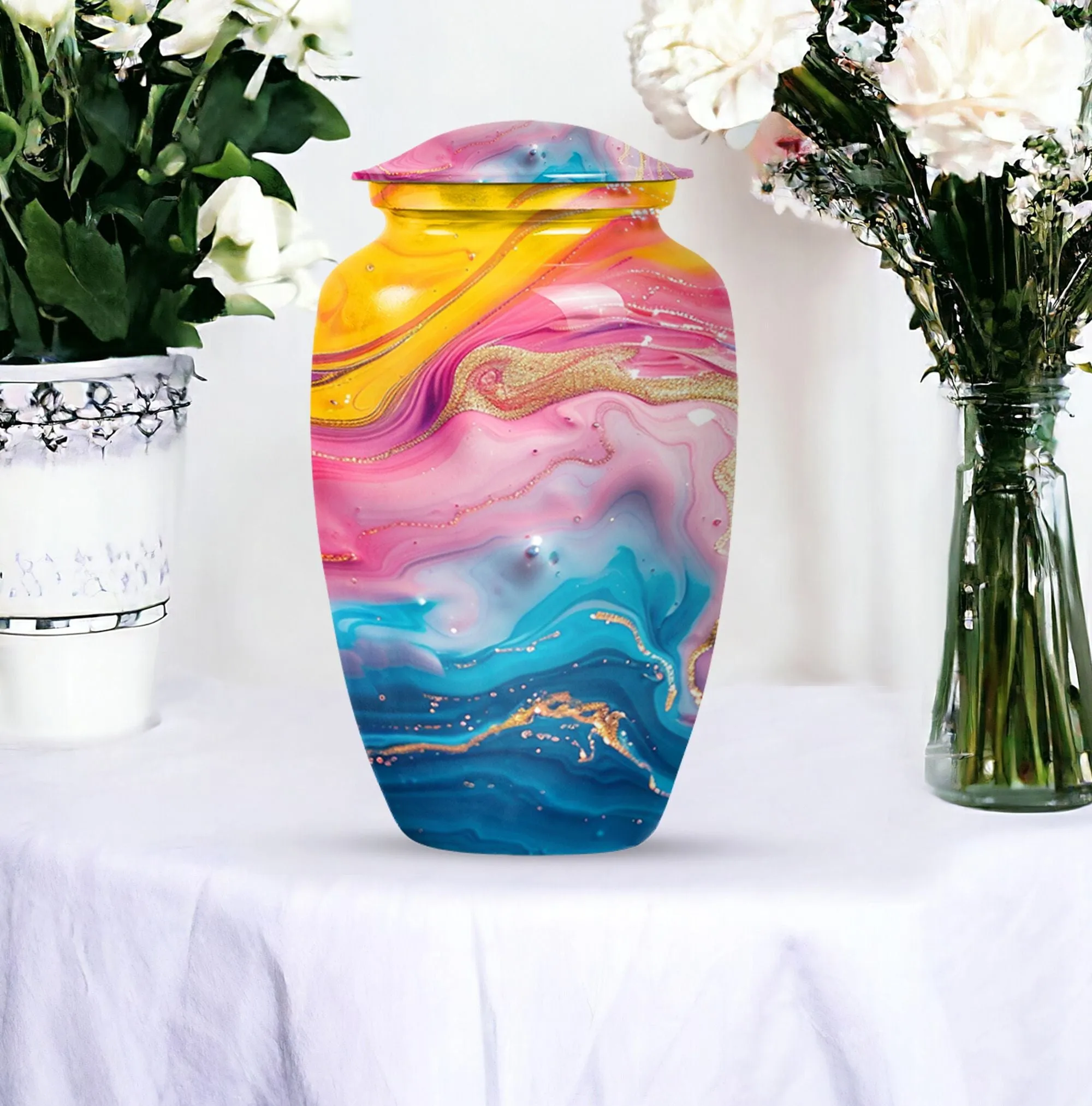 Abstract Urn : Burial Urn for Distinctive Cremation Ashes