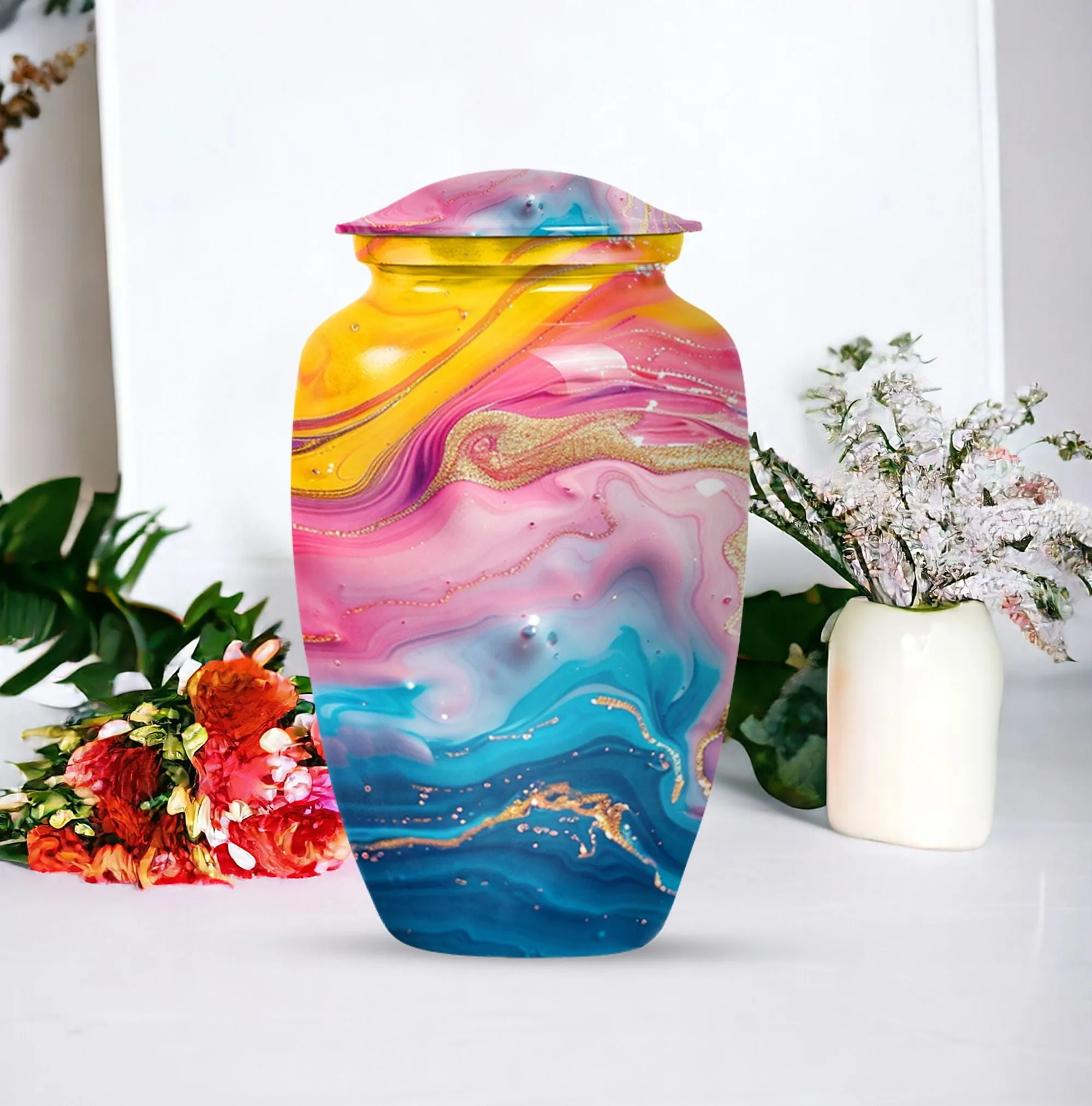 Abstract Urn : Burial Urn for Distinctive Cremation Ashes