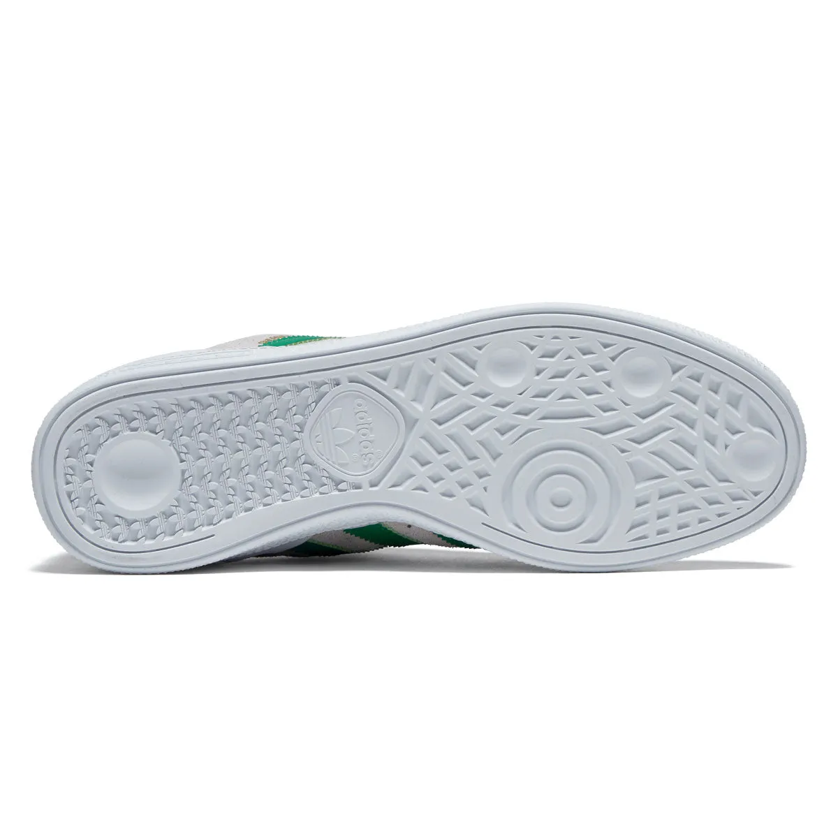 Adidas Busenitz Shoes - Crystal White/Crystal White/Gold Metallic