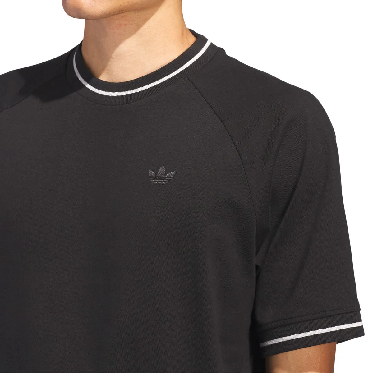 Adidas Premiere T-Shirt - Black/Light Solid Grey