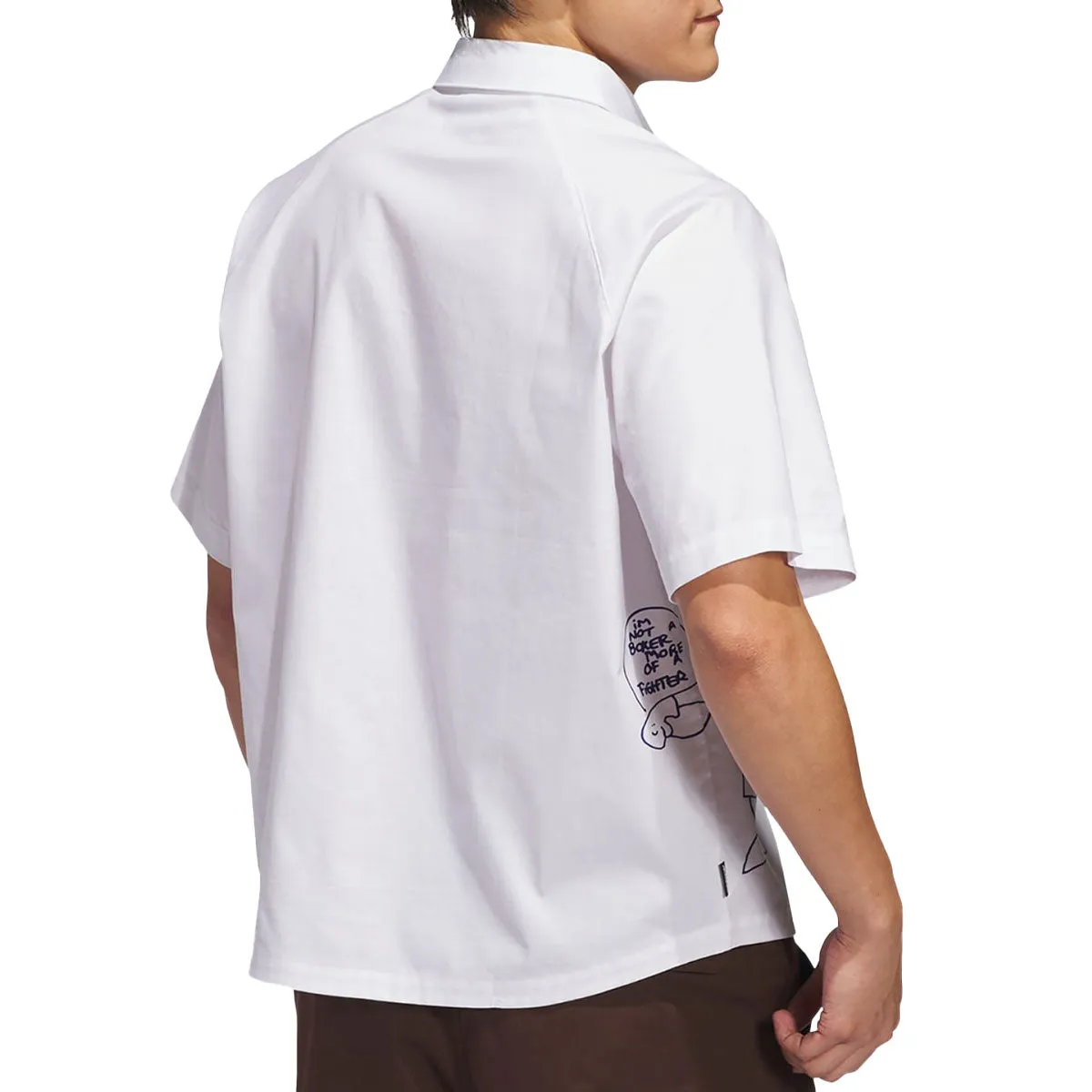Adidas Shmoo CS Button Up Shirt - White