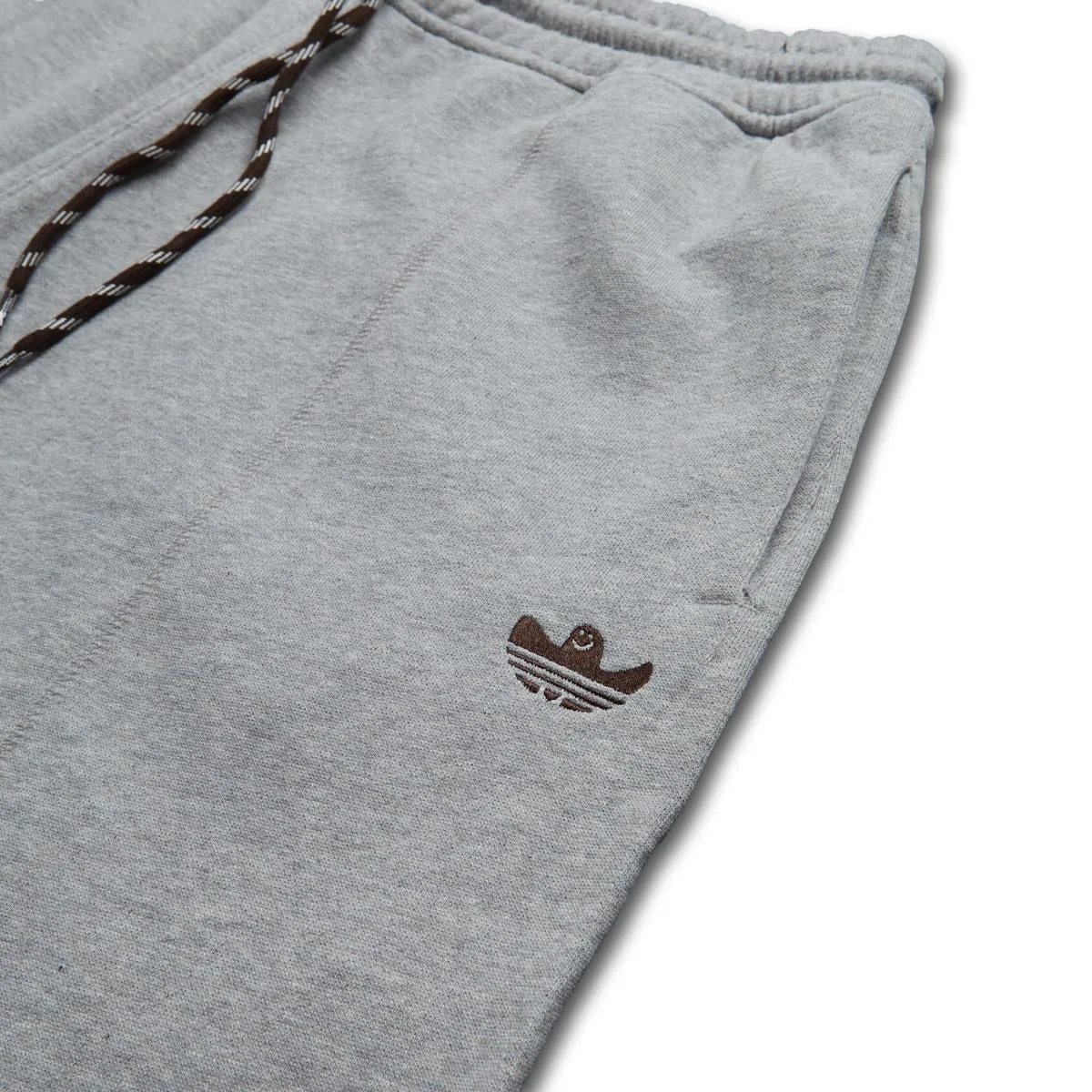 Adidas Shmoo Fw Shorts - Grey Heather/Dark Brown