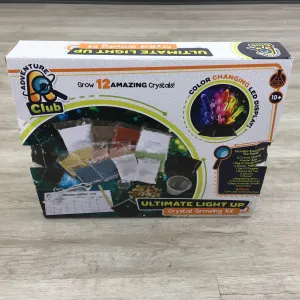 Adventure Club Ultimate Light-Up Crystal Growing Kit