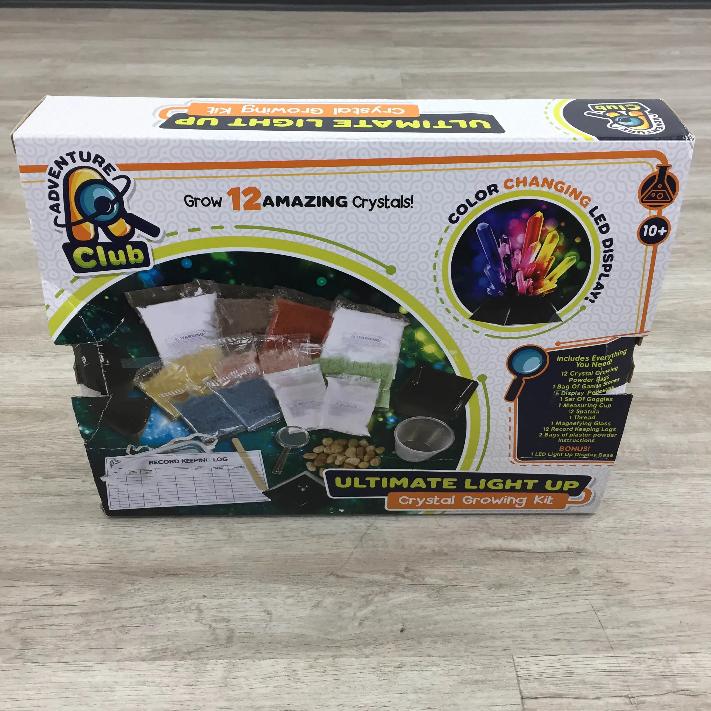 Adventure Club Ultimate Light-Up Crystal Growing Kit