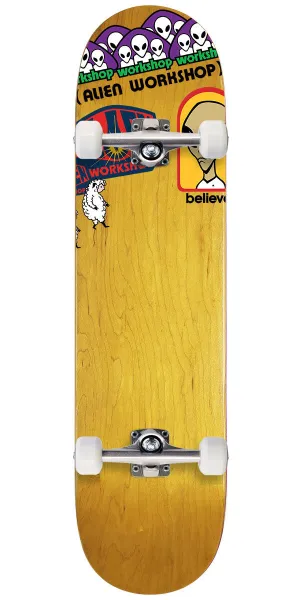 Alien Workshop OG Logo Sticker Skateboard Complete - 8.25"