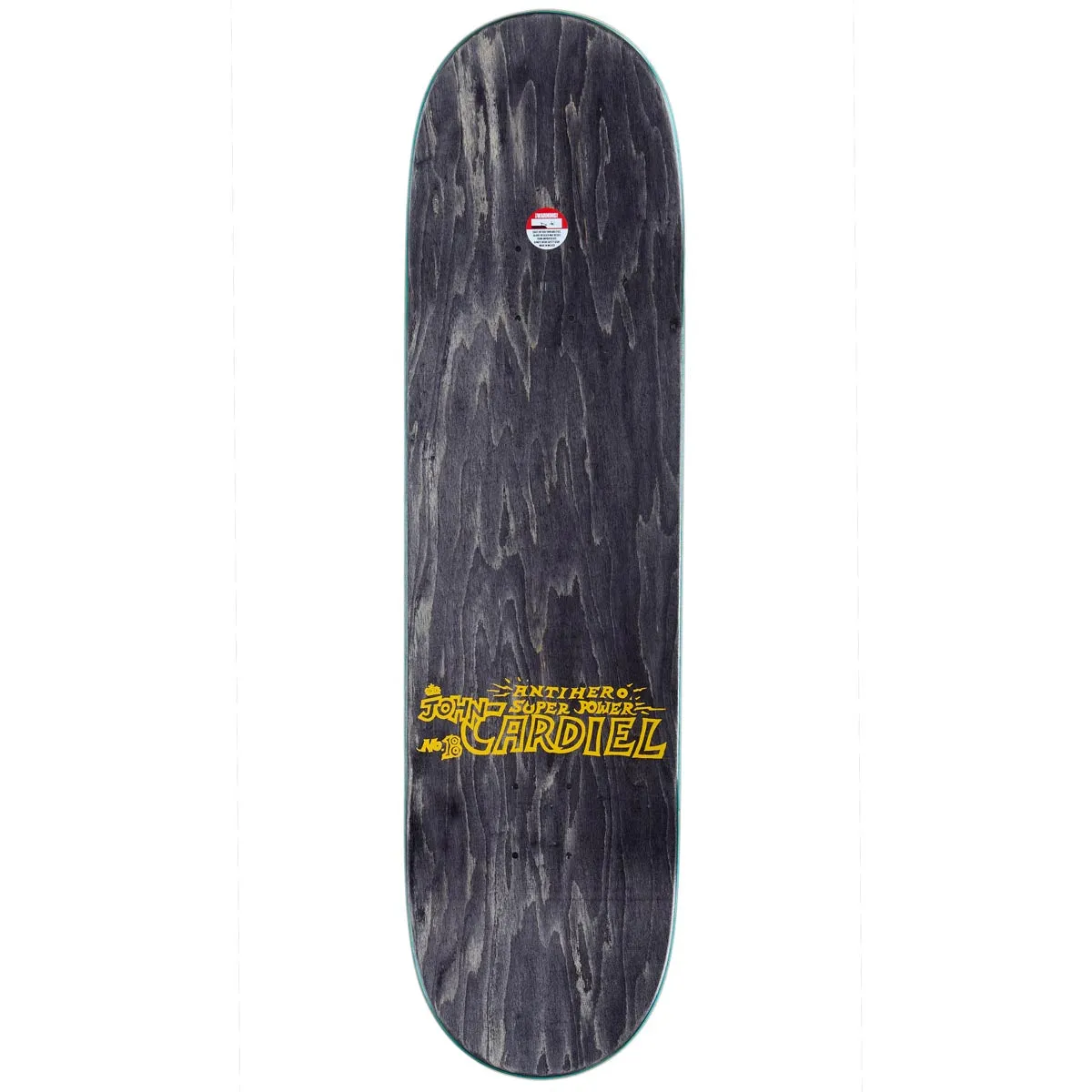Anti-Hero Cardiel Superpowered Skateboard Complete - Black - 8.50"
