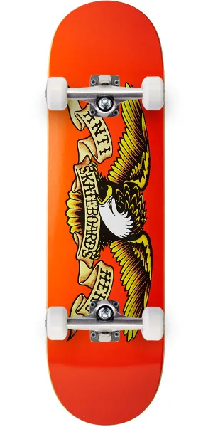 Anti-Hero Classic Eagle Skateboard Complete - Orange - 9.00"