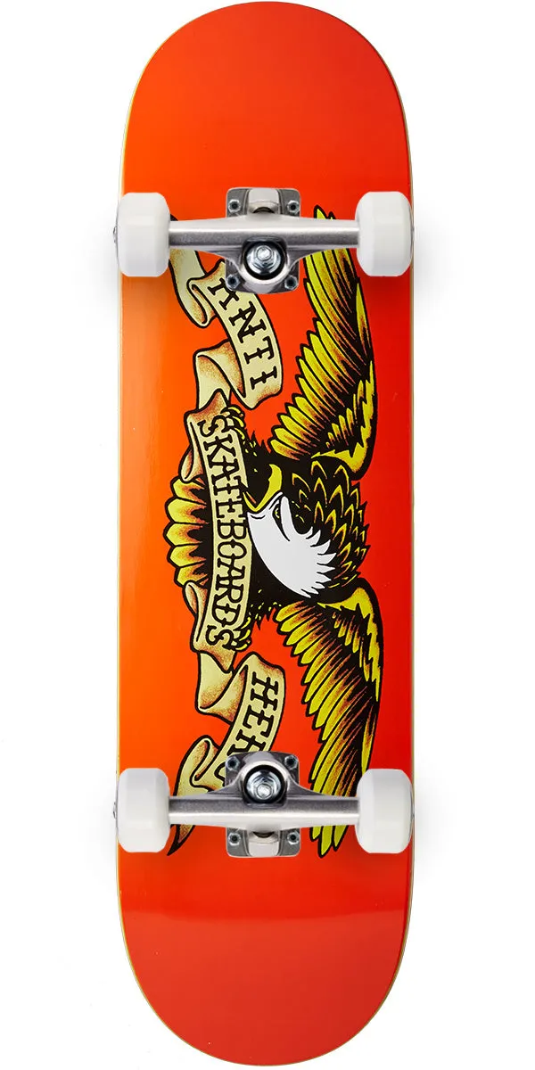 Anti-Hero Classic Eagle Skateboard Complete - Orange - 9.00"
