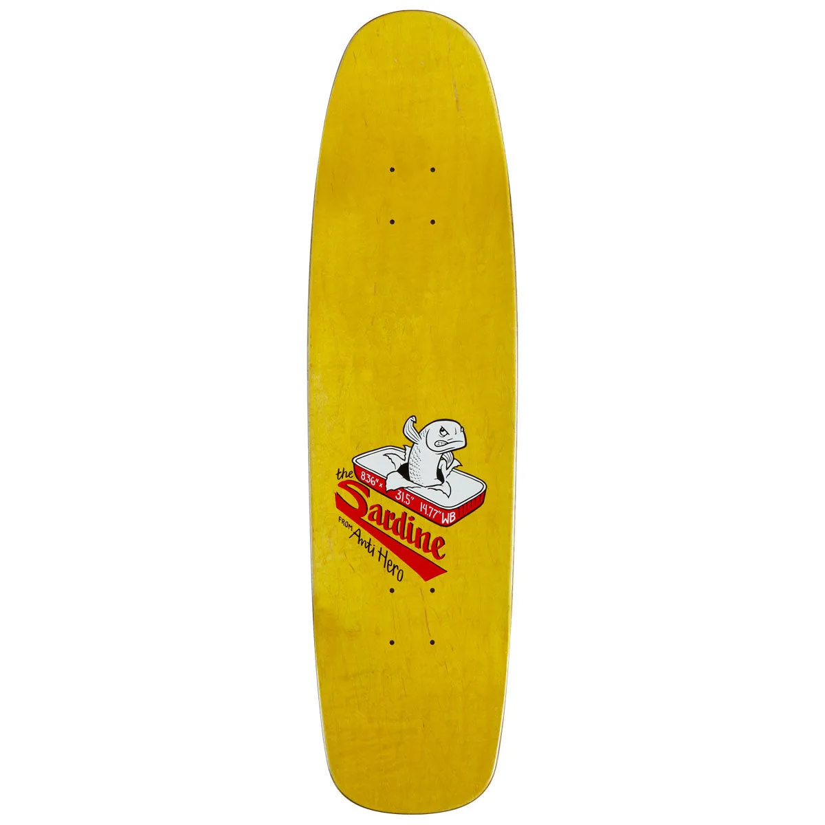 Anti-Hero The Sardine Skateboard Complete - 8.36"