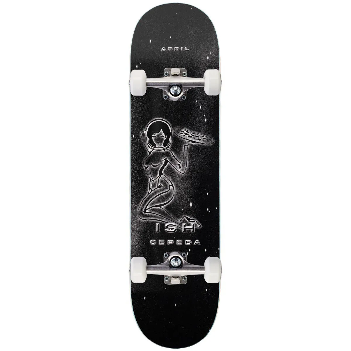 April Ish Cepeda Out There Skateboard Complete - 8.25"