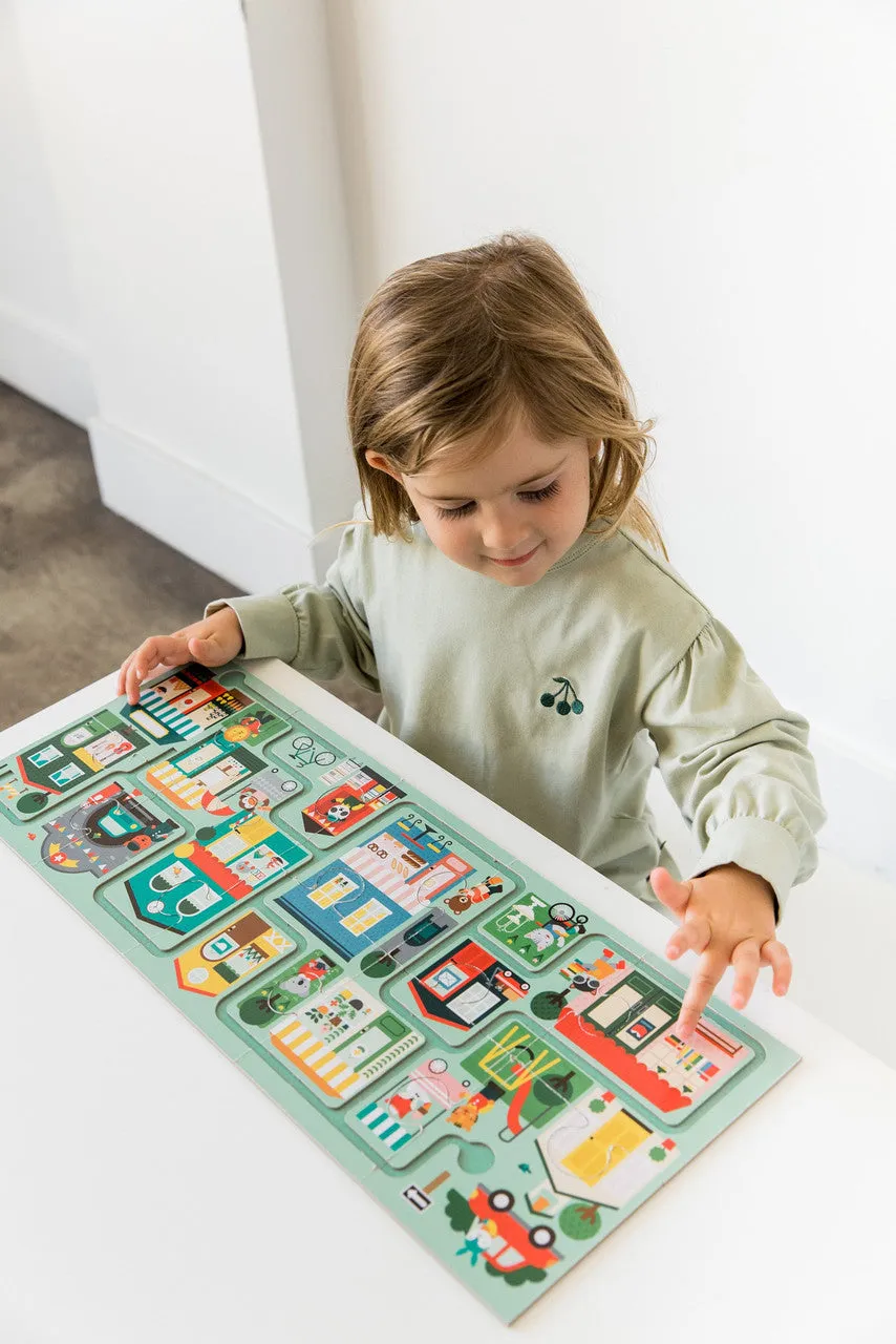 Around Town Follow   Spot Puzzle - 10 pcs