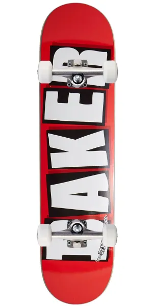 Baker Brand Logo Skateboard Complete - White - 7.30"