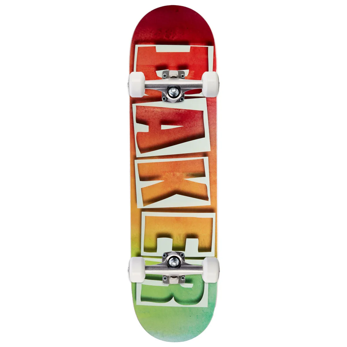 Baker Justin Figgy Figueroa Watercolor Skateboard Complete - 8.00"