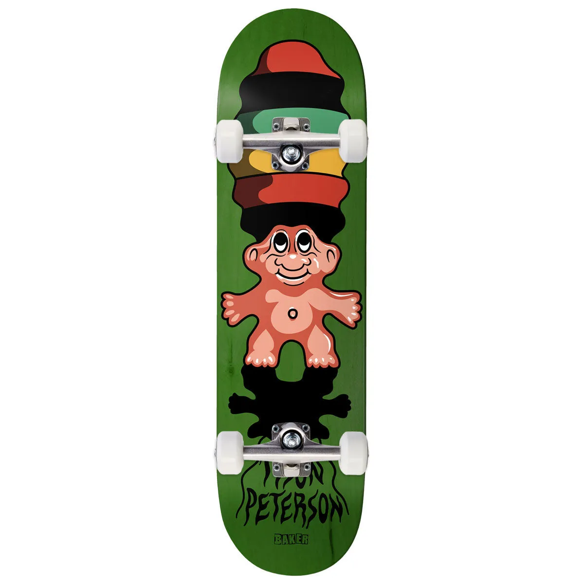 Baker Tyson Peterson Trollsafari Skateboard Complete - 8.25"