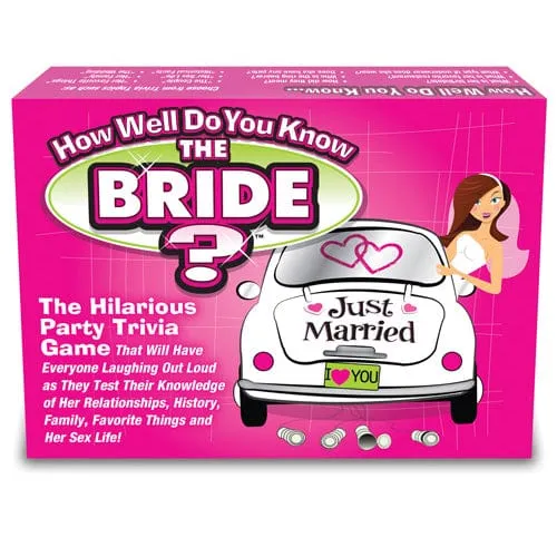 Ball and Chain - How Well Do You Know The Bachelorette Bride Party Trivia Card Game