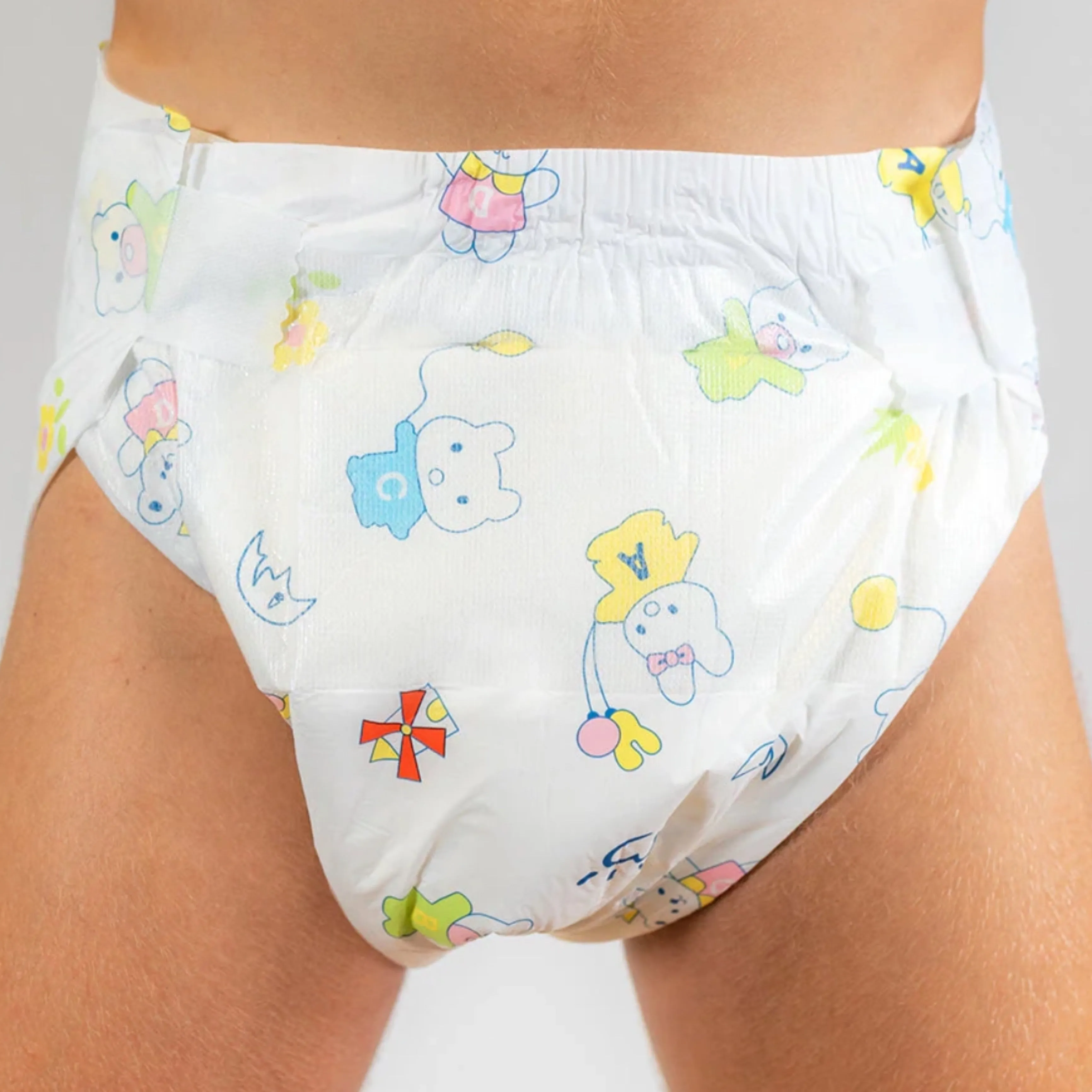 Bambino Bellissimo Print ABDL Adult Diaper (8 Diapers) Full Pack