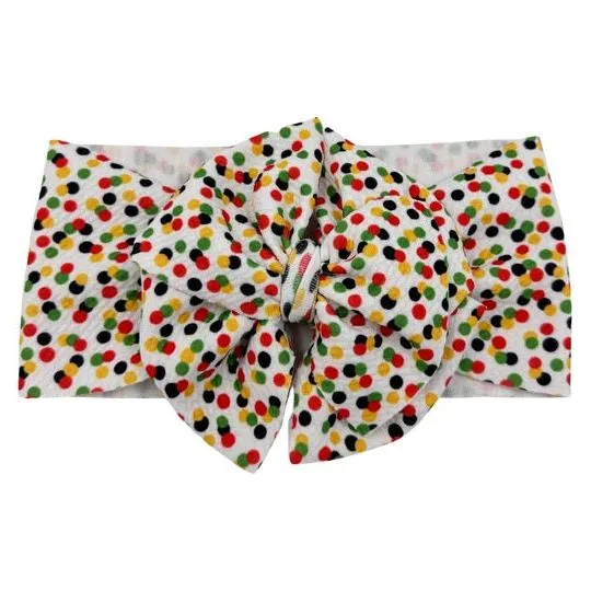 BHM Dots Headwrap