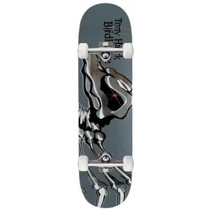 Birdhouse Tony Hawk Falcon 1 Skateboard Complete - Gunmetal - 8.25"