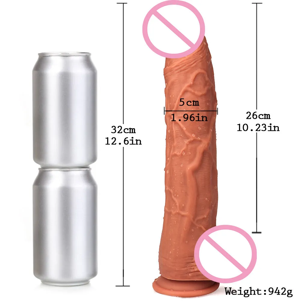 BlackCucumber - Dual Density Silicone Anal Dildo