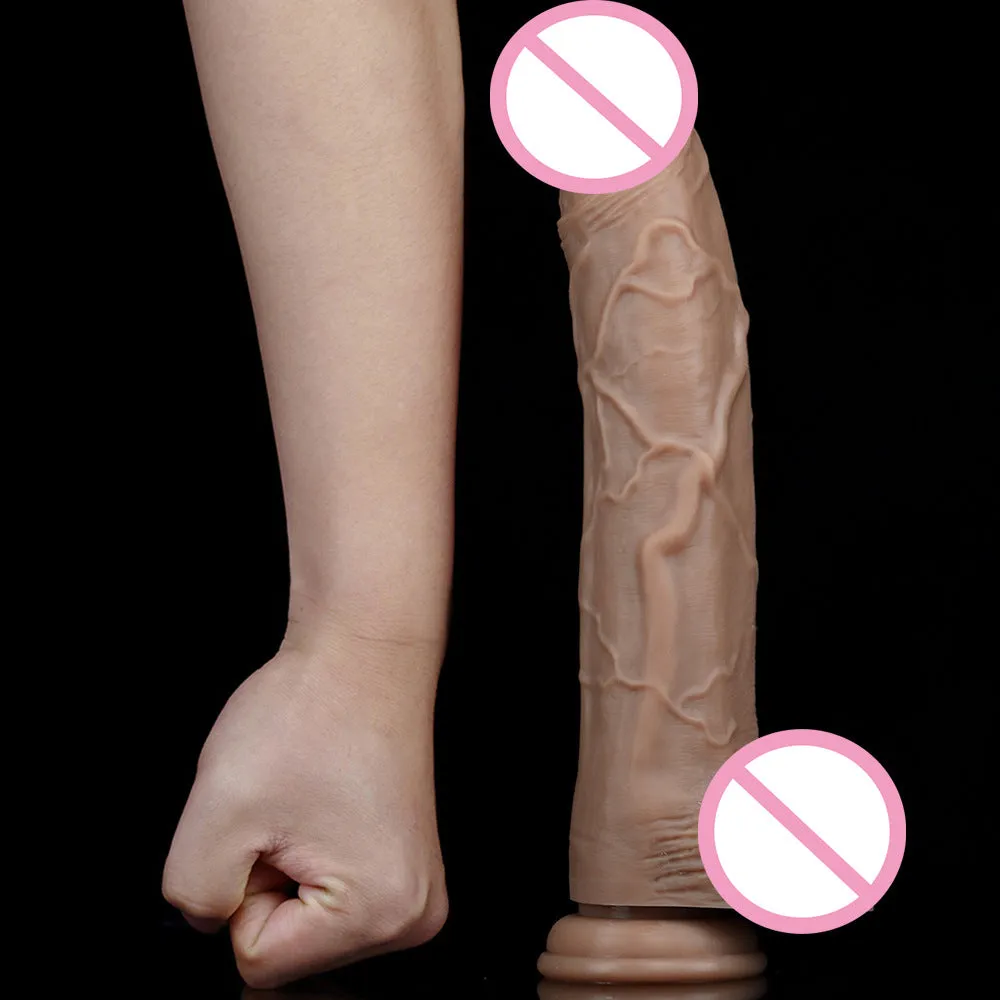 BlackCucumber - Dual Density Silicone Anal Dildo