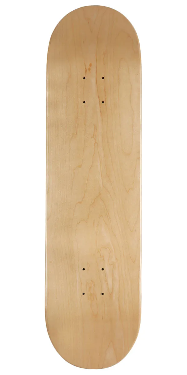 Blank Maple Skateboard Deck - 8.125"