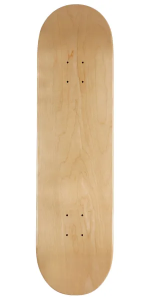Blank Maple Skateboard Deck - 8.125"
