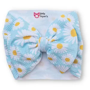 Blue Daisy Headwrap