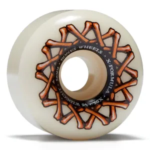 Bones X Formula Wide-Cuts 95a V6 Wide-Cut Skateboard Wheels - 56mm