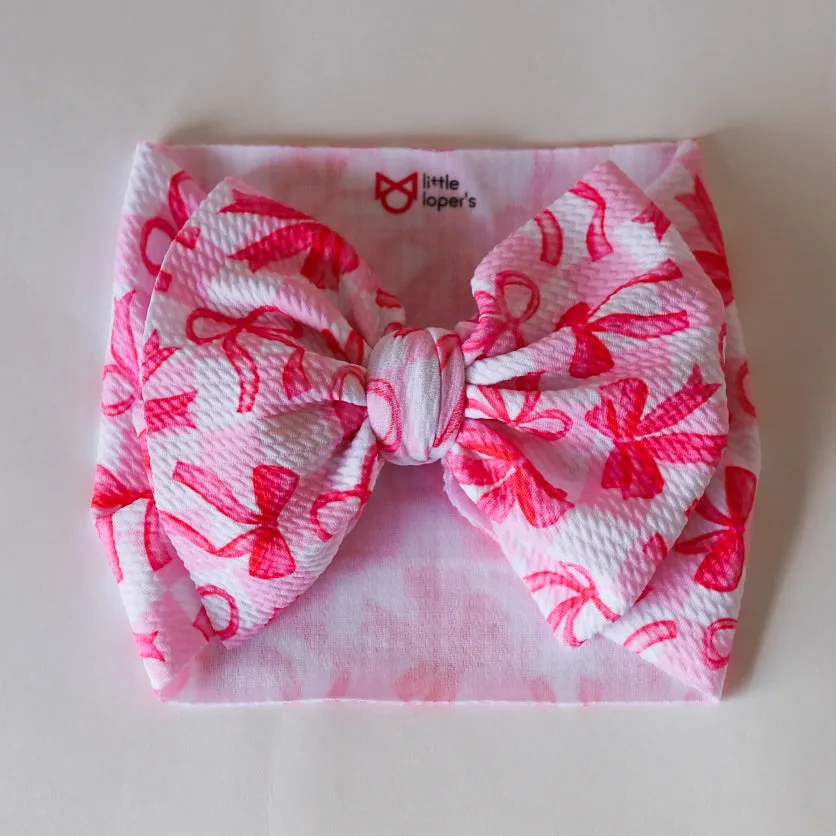 Bows and Checkers Headwrap
