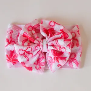 Bows and Checkers Headwrap