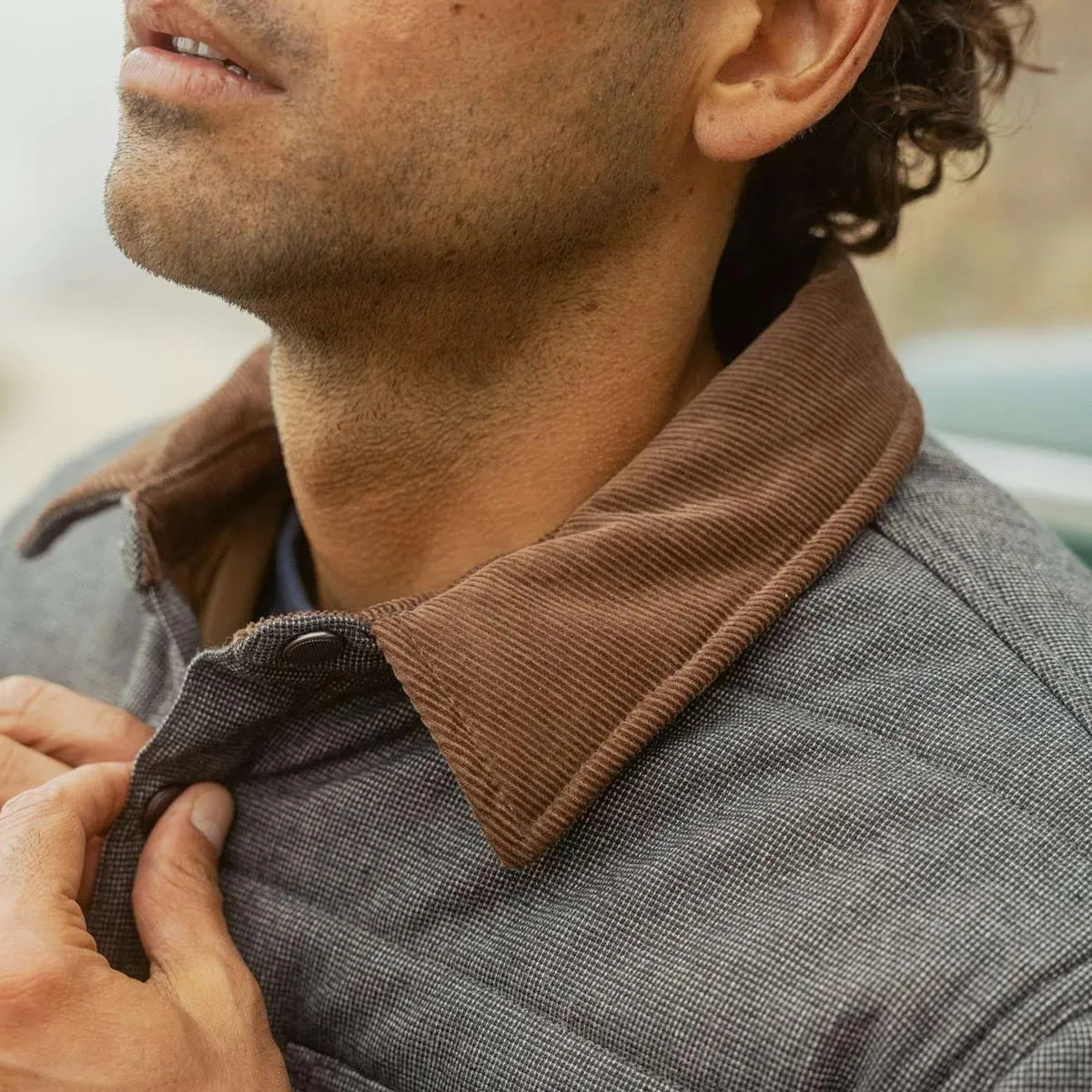Brixton Cass Menswear Jacket - Mixed Tweed
