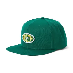Brixton Largo Mp Snapback Hat - Deep Emerald