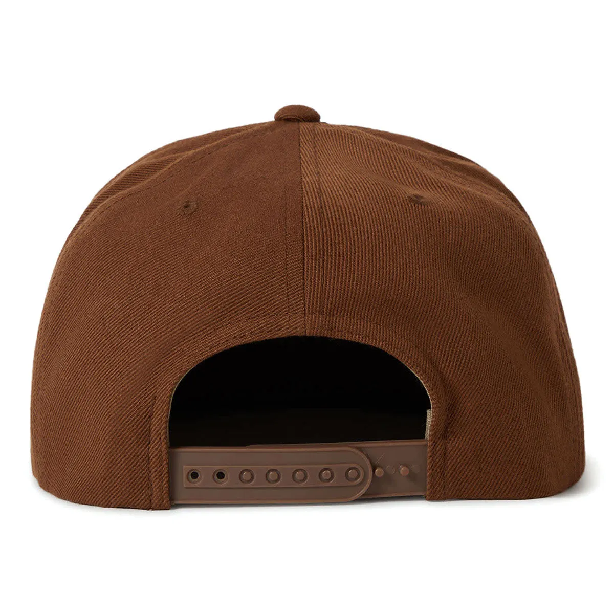 Brixton Oath III Snapback Hat - Coffee/Coffee