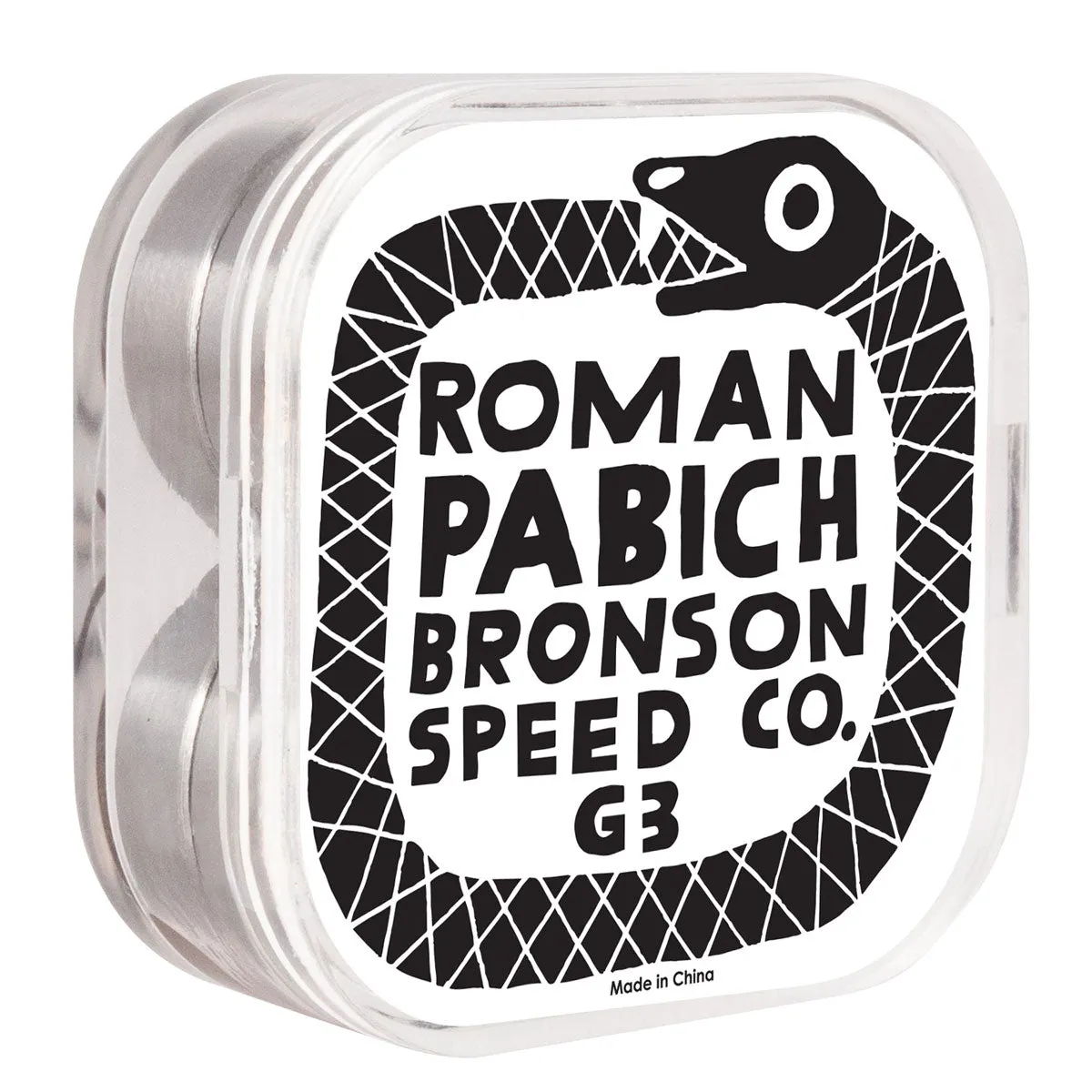 Bronson Roman Pabich Pro G3 Bearings - White