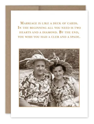Card Deck of Cards Anniversary