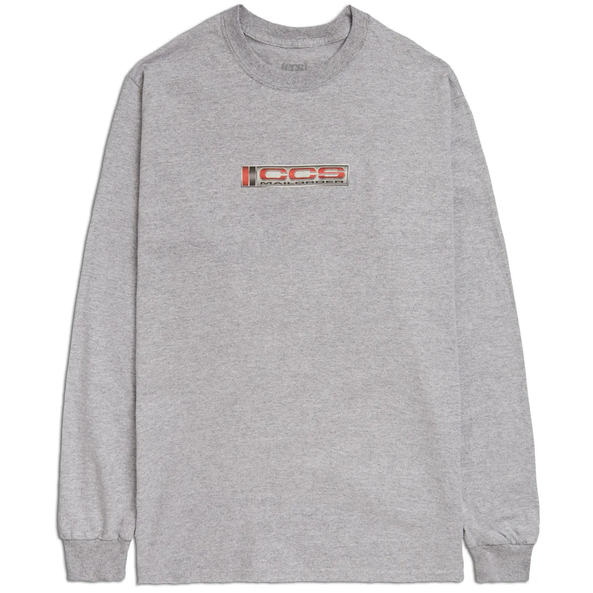 CCS 97 Logo Long Sleeve T-Shirt - Heather Grey - XL