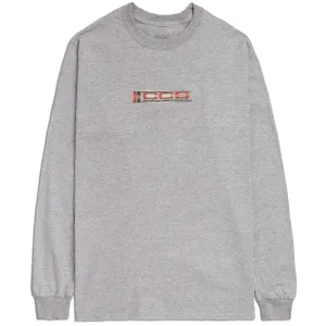 CCS 97 Logo Long Sleeve T-Shirt - Heather Grey - XL