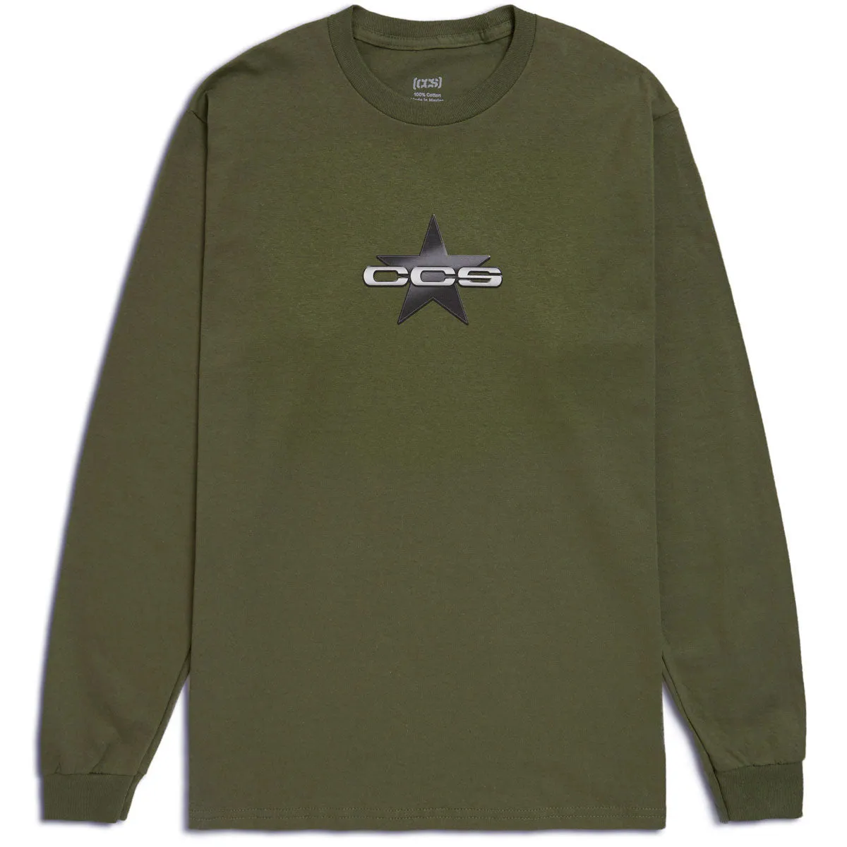 CCS 97 Star Long Sleeve T-Shirt - Surplus Green - XL