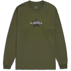 CCS 97 Star Long Sleeve T-Shirt - Surplus Green - XL