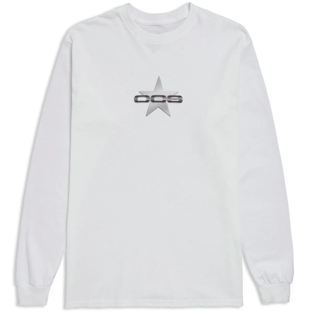 CCS 97 Star Long Sleeve T-Shirt - White - LG