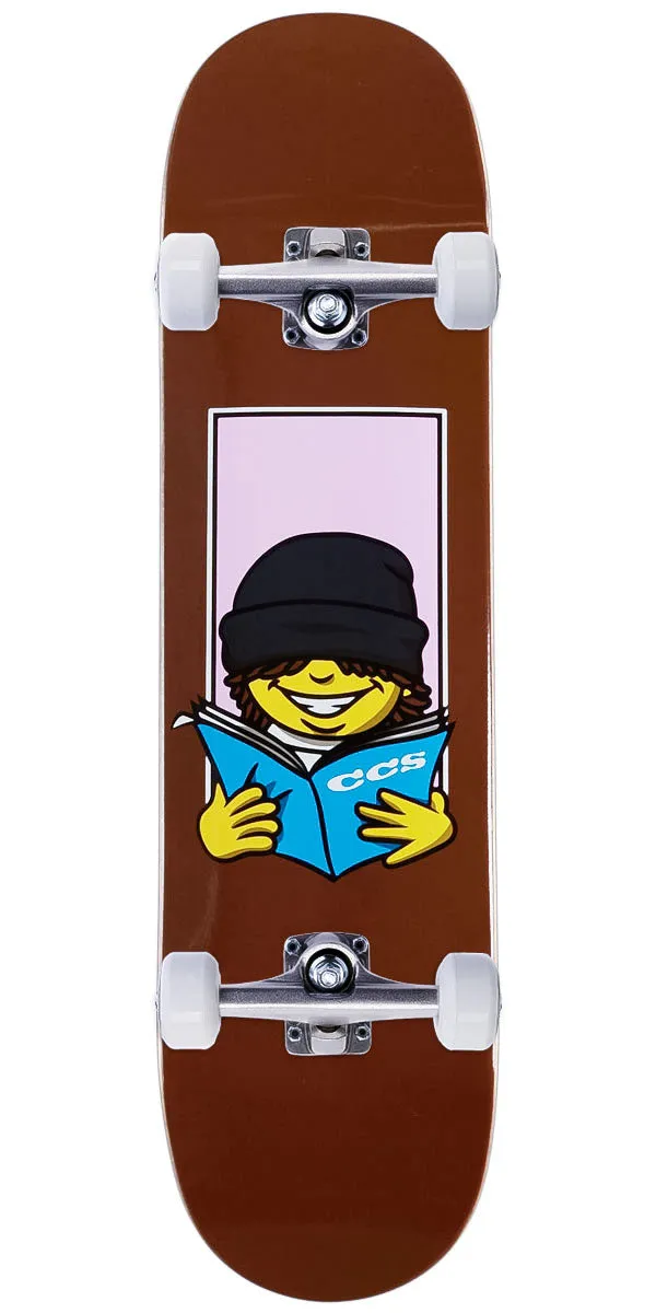 CCS Catalog Kid Skateboard Complete - Brown - 7.50"