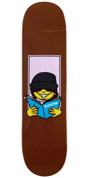 CCS Catalog Kid Skateboard Deck - Brown - 8.375"